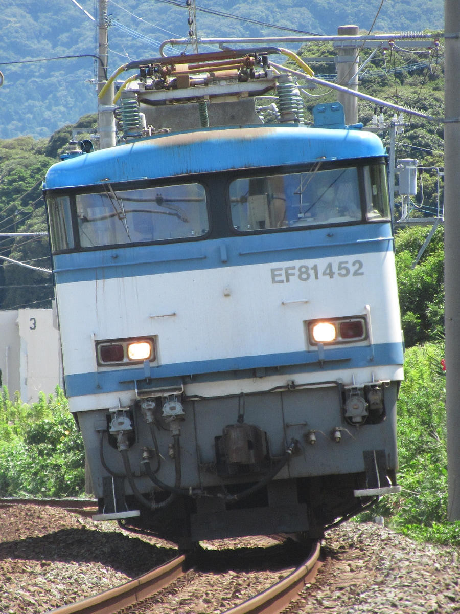 JR貨物 門司機関区 EF81 452
