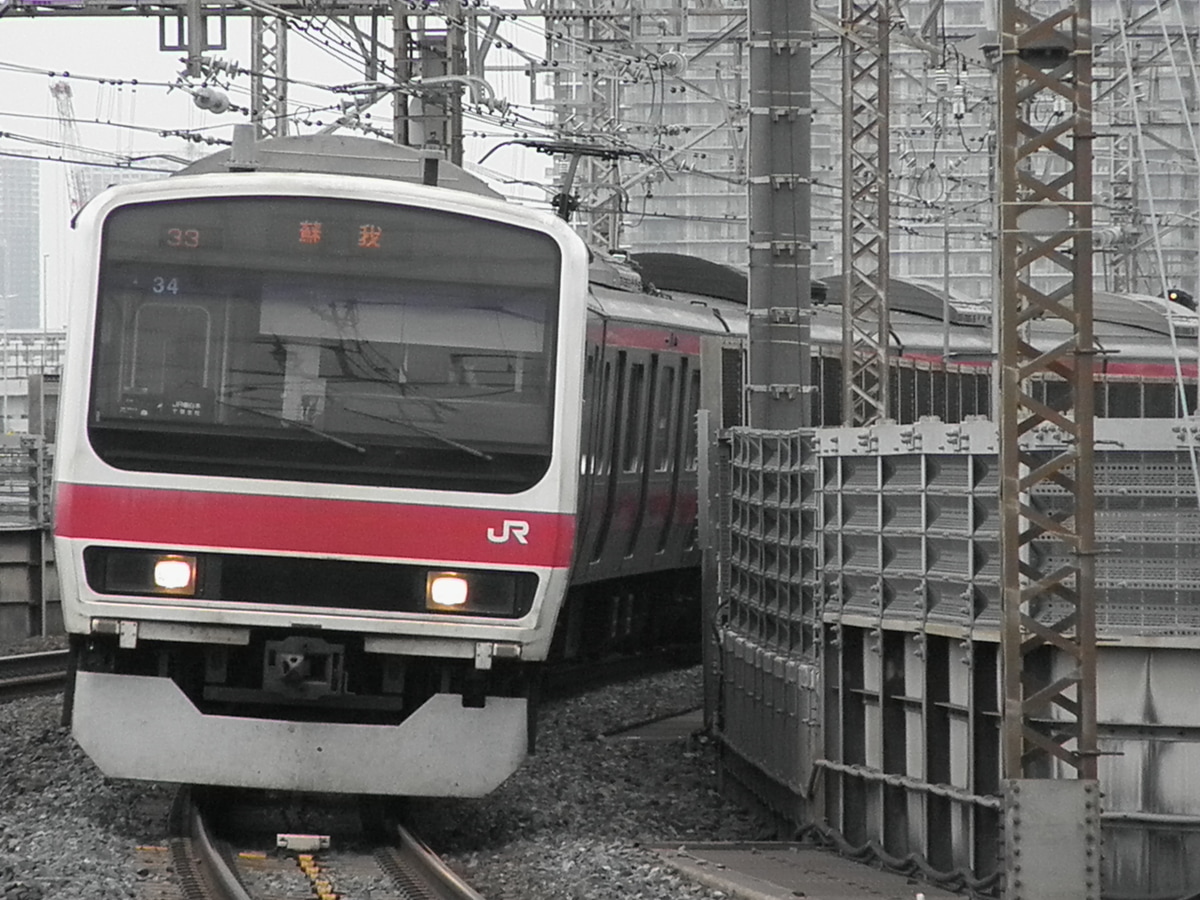 JR東日本 京葉車両センター 209系 ケヨ34編成