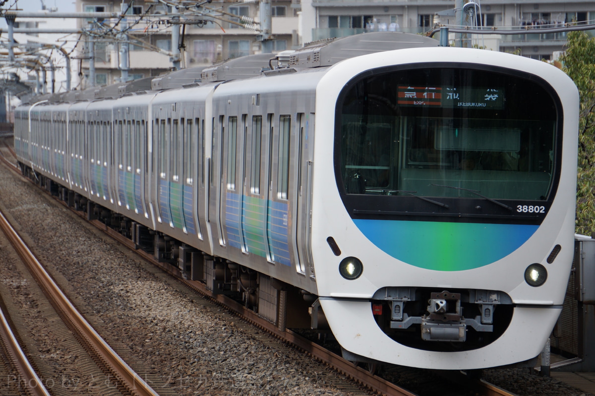 西武鉄道 池袋線車両所小手指車両基地 30000系 38102F