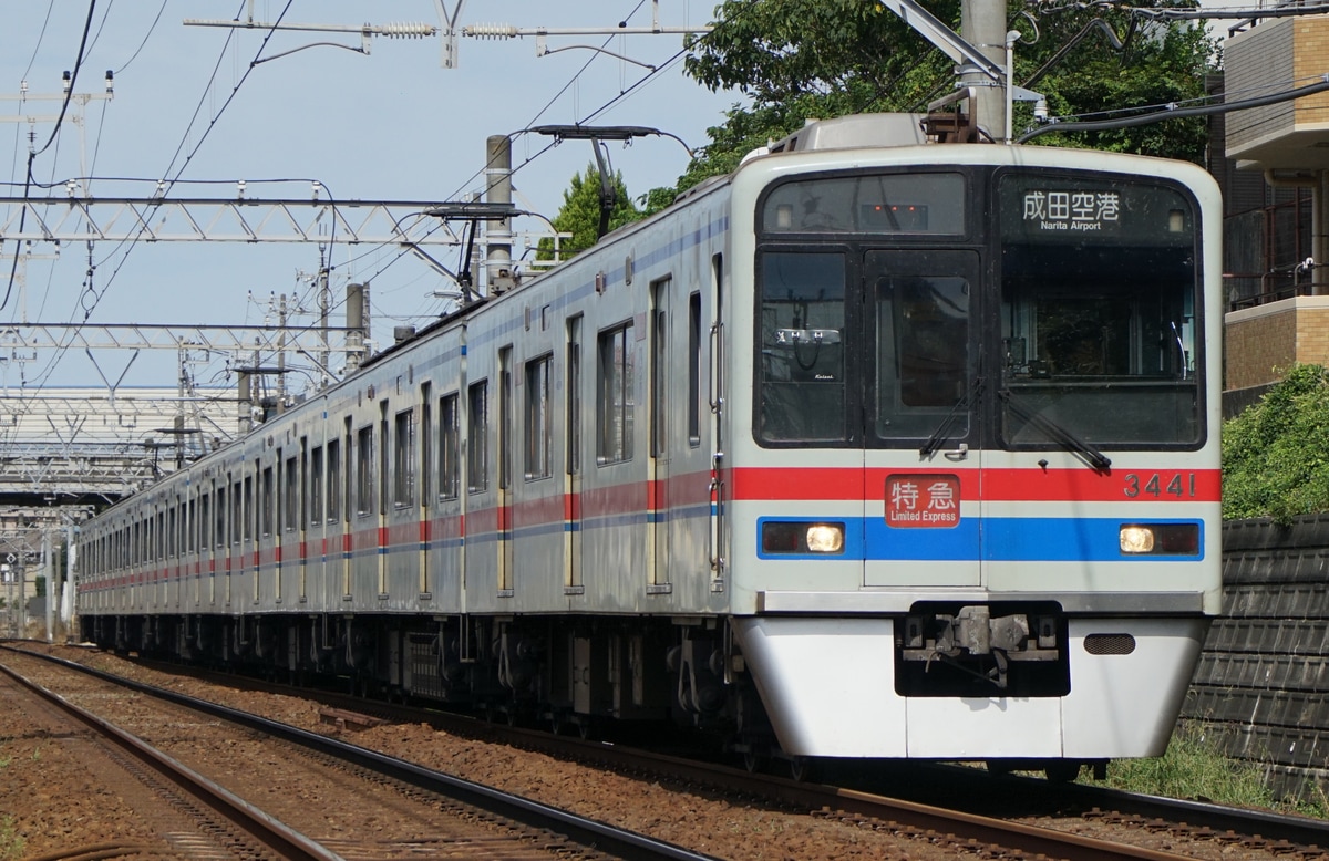京成電鉄 宗吾車両基地 3400形 3448F