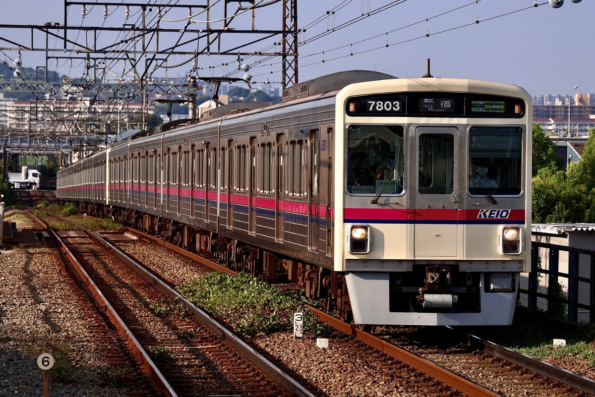 京王電鉄 若葉台検車区 7000系 7803F