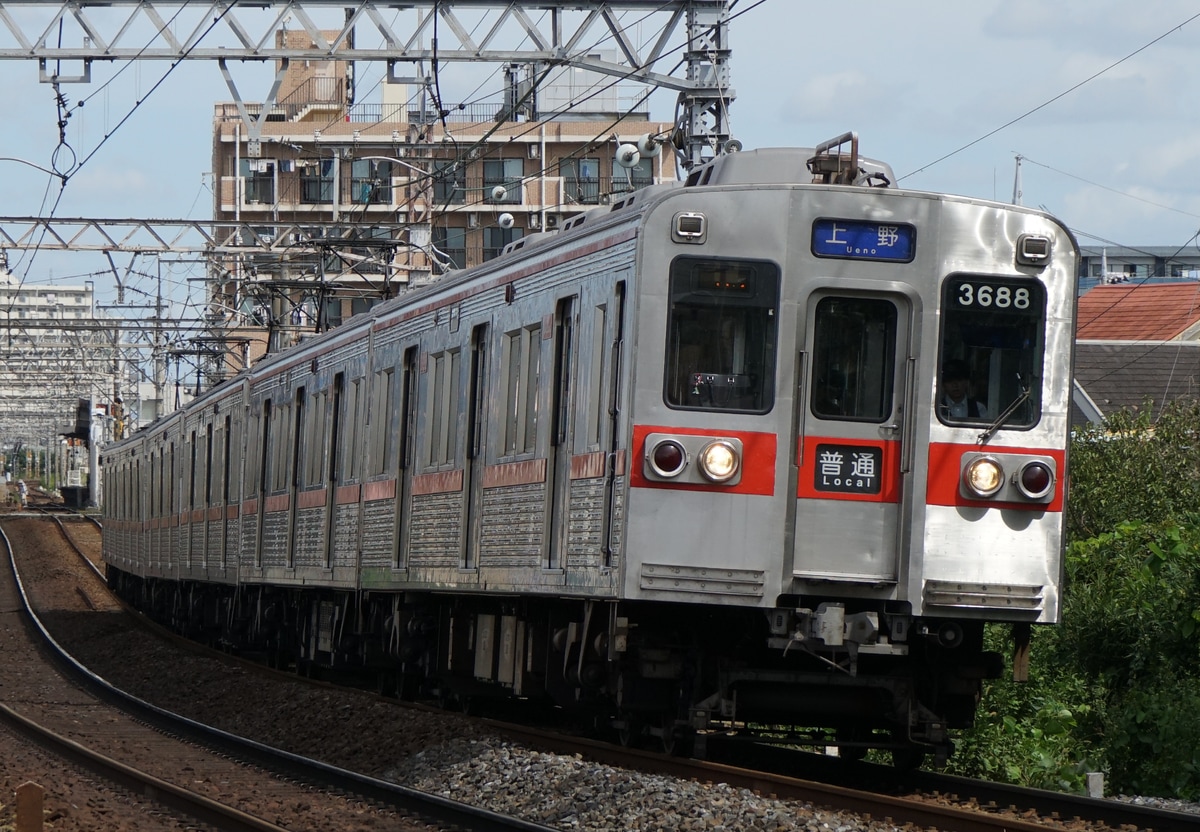 京成電鉄 宗吾車両基地 3600形 3688F