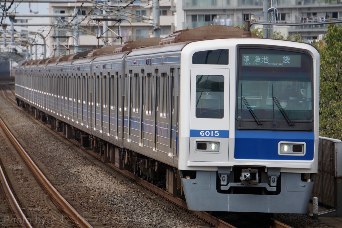 西武鉄道 池袋線車両所小手指車両基地 6000系 6115F