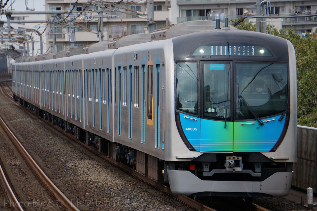 西武鉄道 池袋線車両所小手指車両基地 40000系 40105F