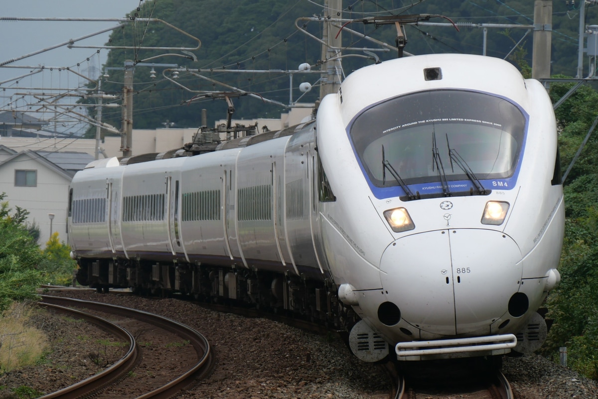 JR九州 南福岡車両区 885系 SM4編成