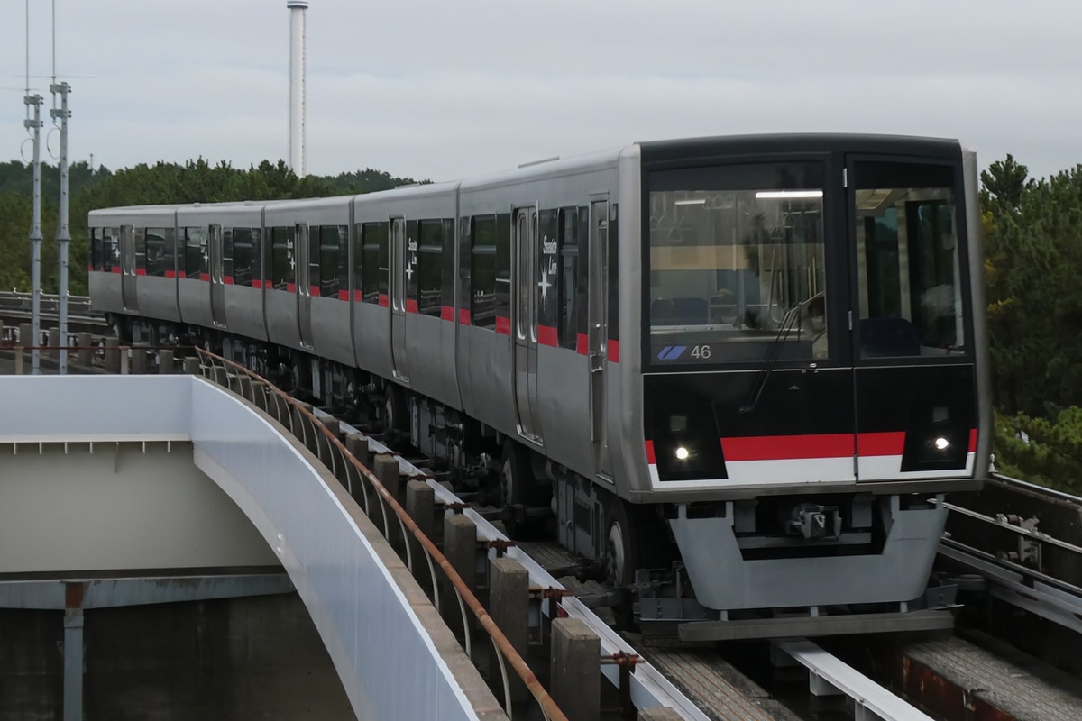 横浜シーサイドライン 横浜シーサイドライン車両基地 2000形 第46編成