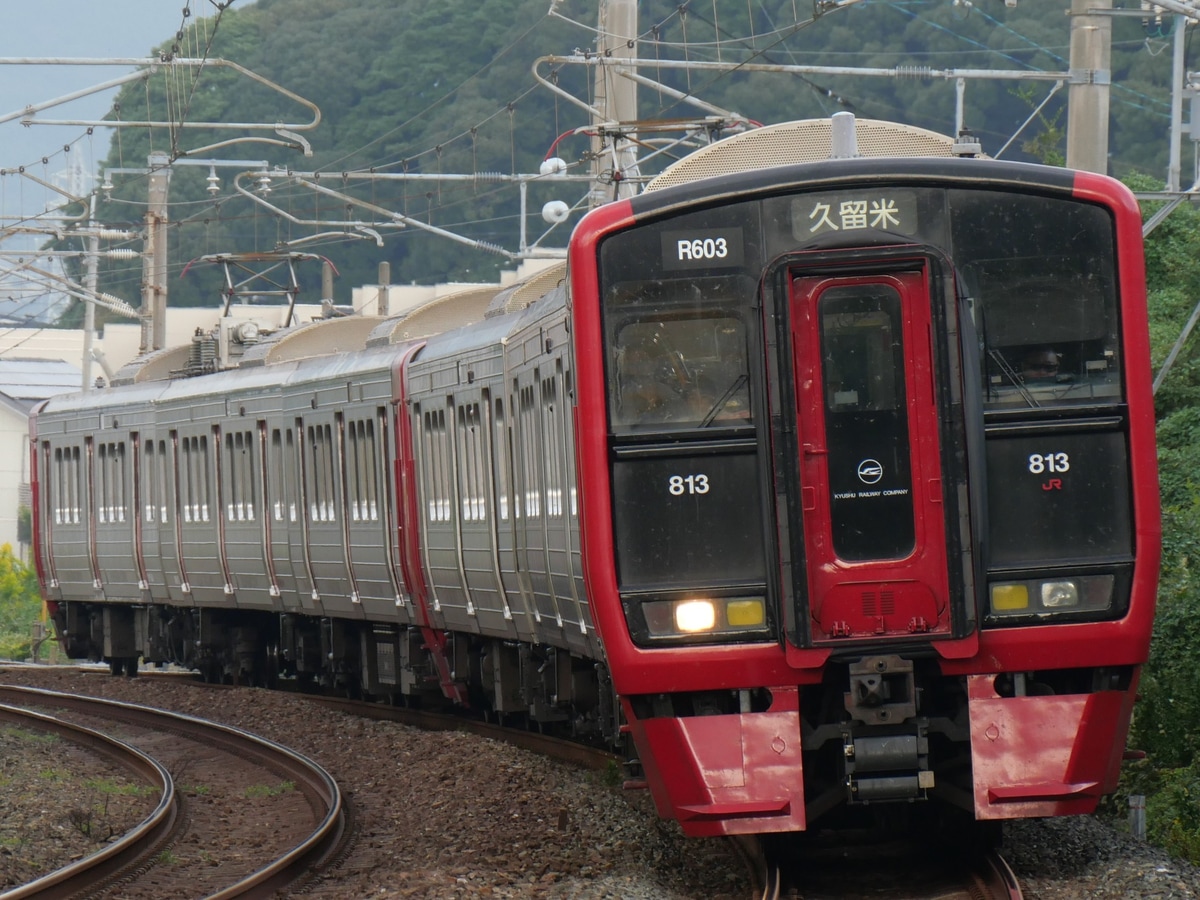 JR九州 南福岡車両区 813系 RM603+RM604編成