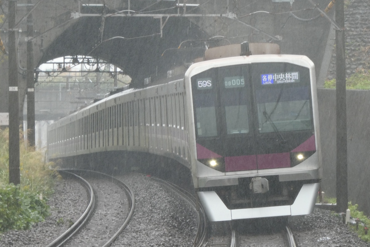 東京メトロ 鷺沼検車区 08系 005f
