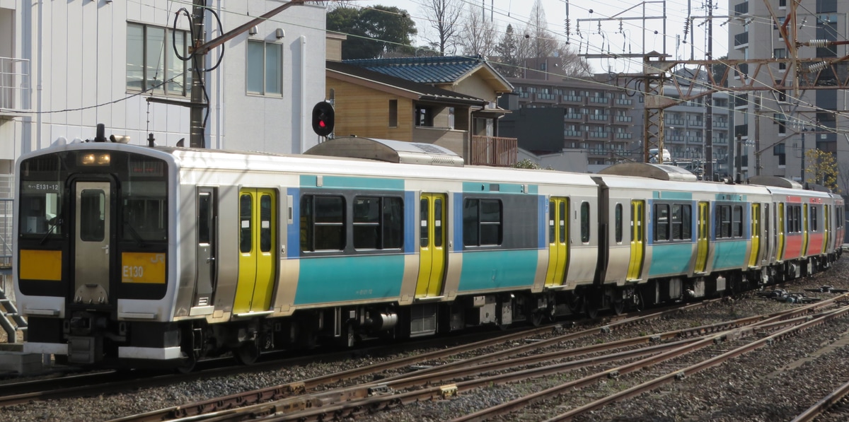 JR東日本 勝田車両センター大子派出所 キハE130形 キハE131-12+キハE132-12