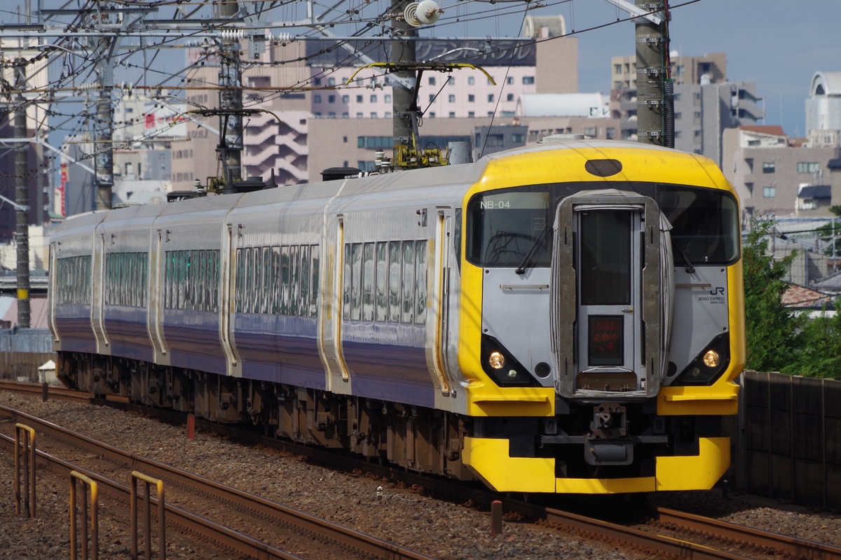 JR東日本 幕張車両センター本区 E257系 マリNB-04編成