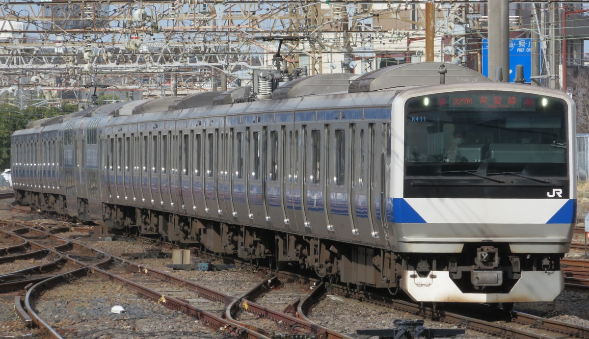 JR東日本 勝田車両センター E531系 カツK411編成