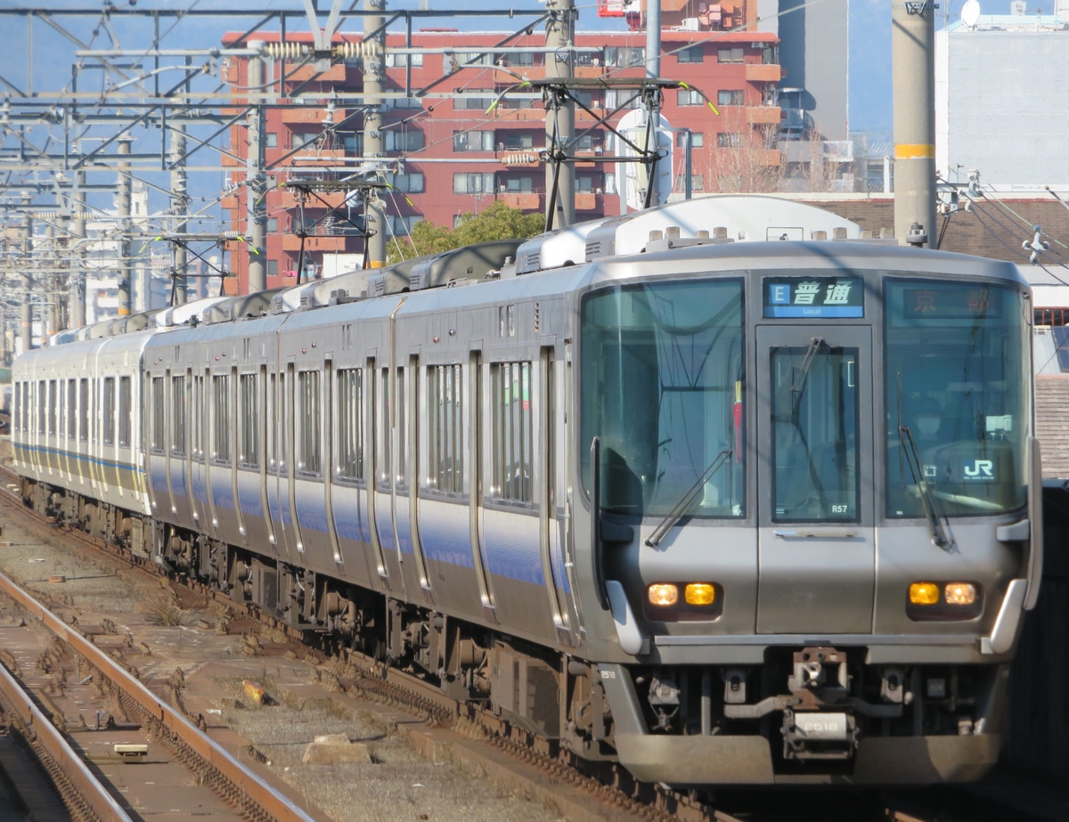 JR西日本 吹田総合車両所京都支所 223系 キトRS57編成