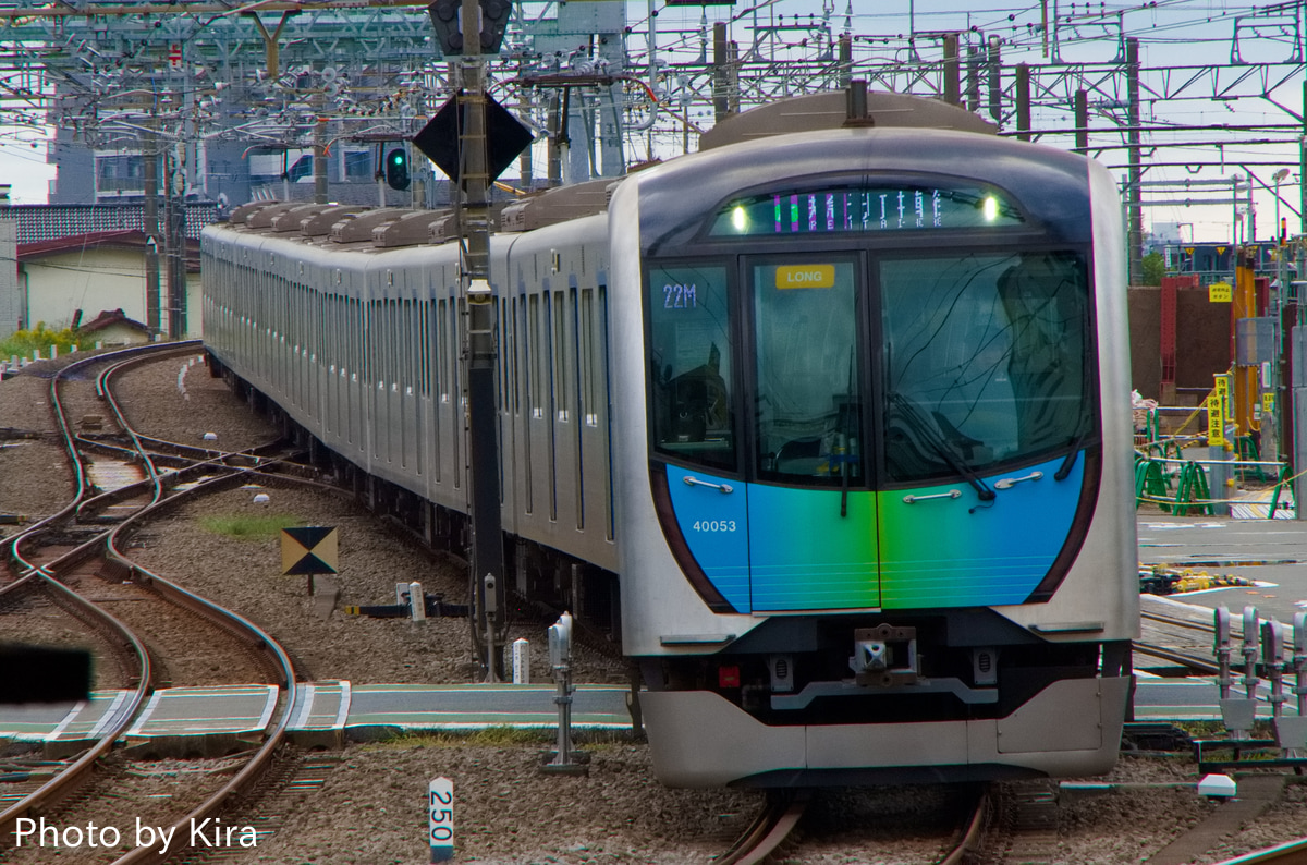 JR東日本 小手指車両管理所 40000系 40153F