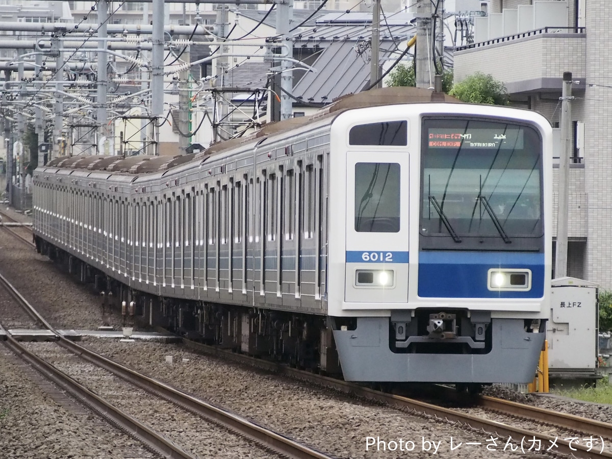 西武鉄道 小手指車両管理所 6000系 6112F