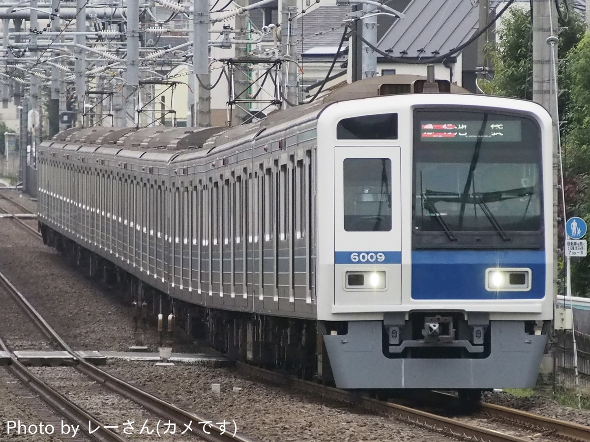 西武鉄道 小手指車両管理所 6000系 6109F