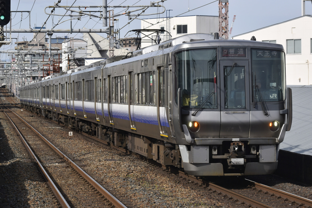 JR西日本 吹田総合車両所日根野支所 223系 HE412編成