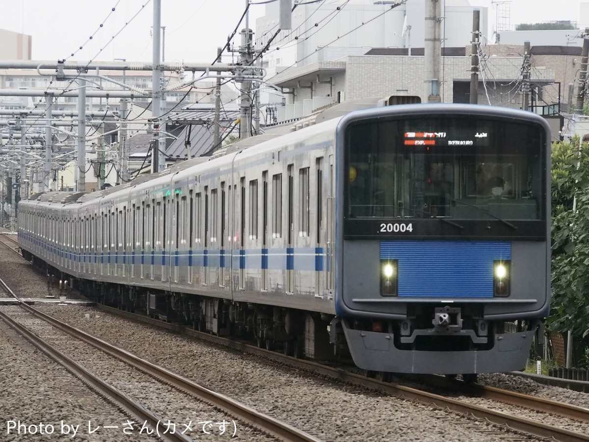 西武鉄道 小手指車両管理所 20000系 20104F