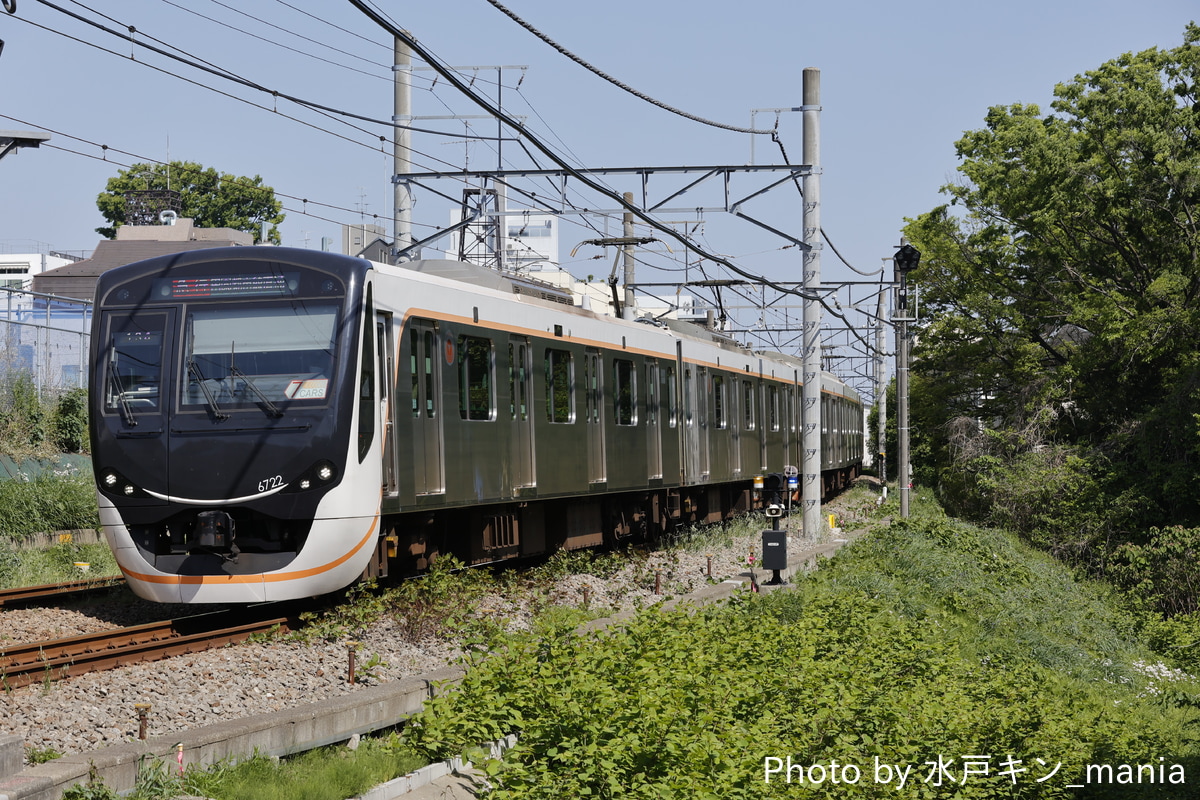 東急電鉄 長津田検車区 6020系 6122F
