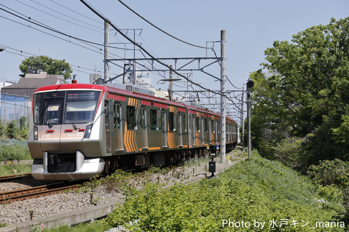 東急電鉄 長津田検車区 6000系 6105F