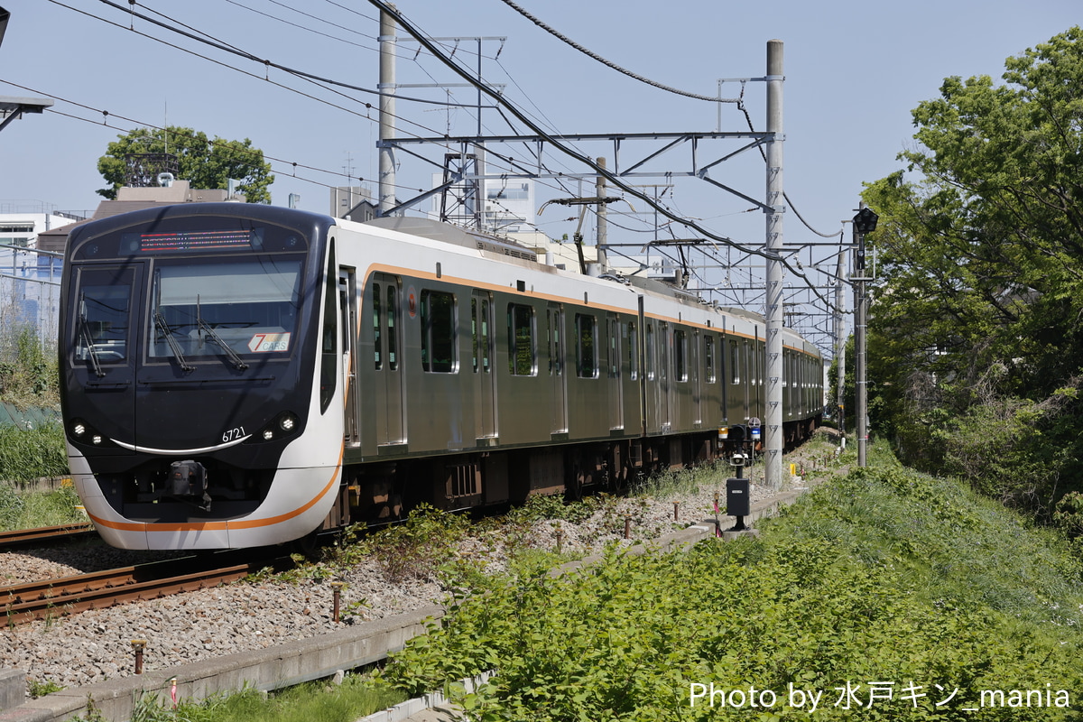 東急電鉄 長津田検車区 6020系 6121F