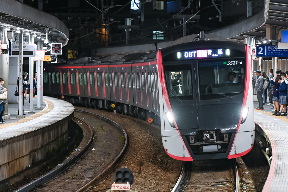 東京都交通局 馬込車両検修場 5500形 5521F