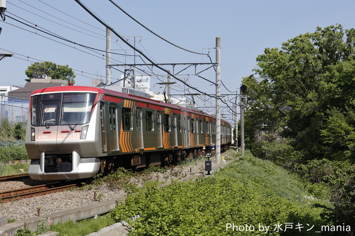 東急電鉄 長津田検車区 6000系 6103F