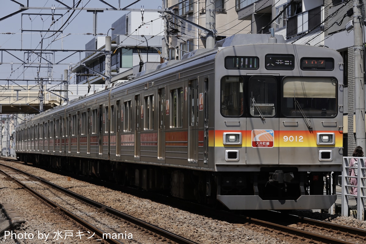 東急電鉄 長津田検車区 9000系 9012F