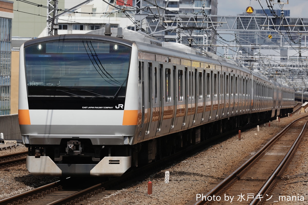 JR東日本 豊田車両センター本区 E233系 トタH43編成
