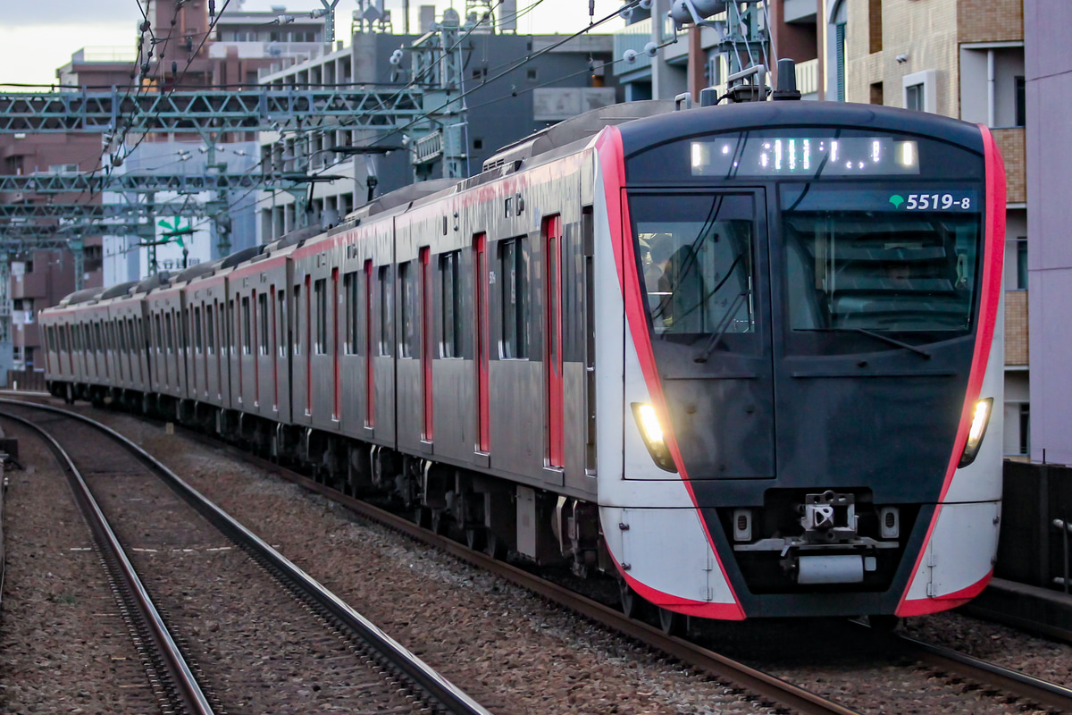東京都交通局 馬込検車場 5500形 5519F