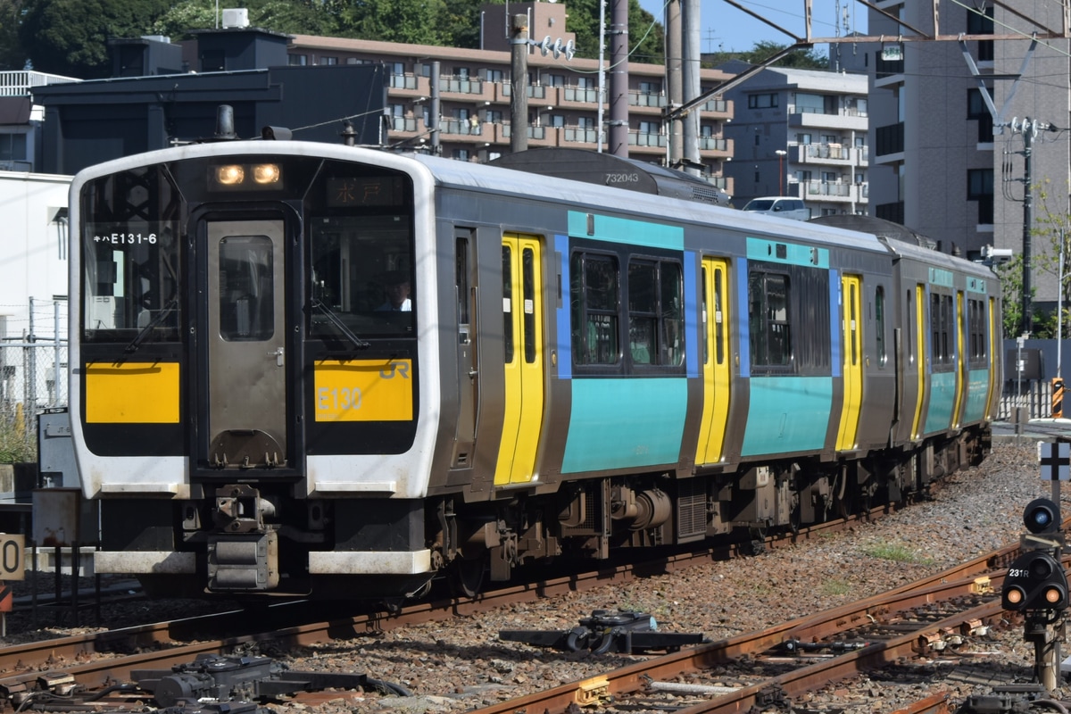 JR東日本 勝田車両センター大子派出所 キハE130形 キハE131-6+キハE132-6
