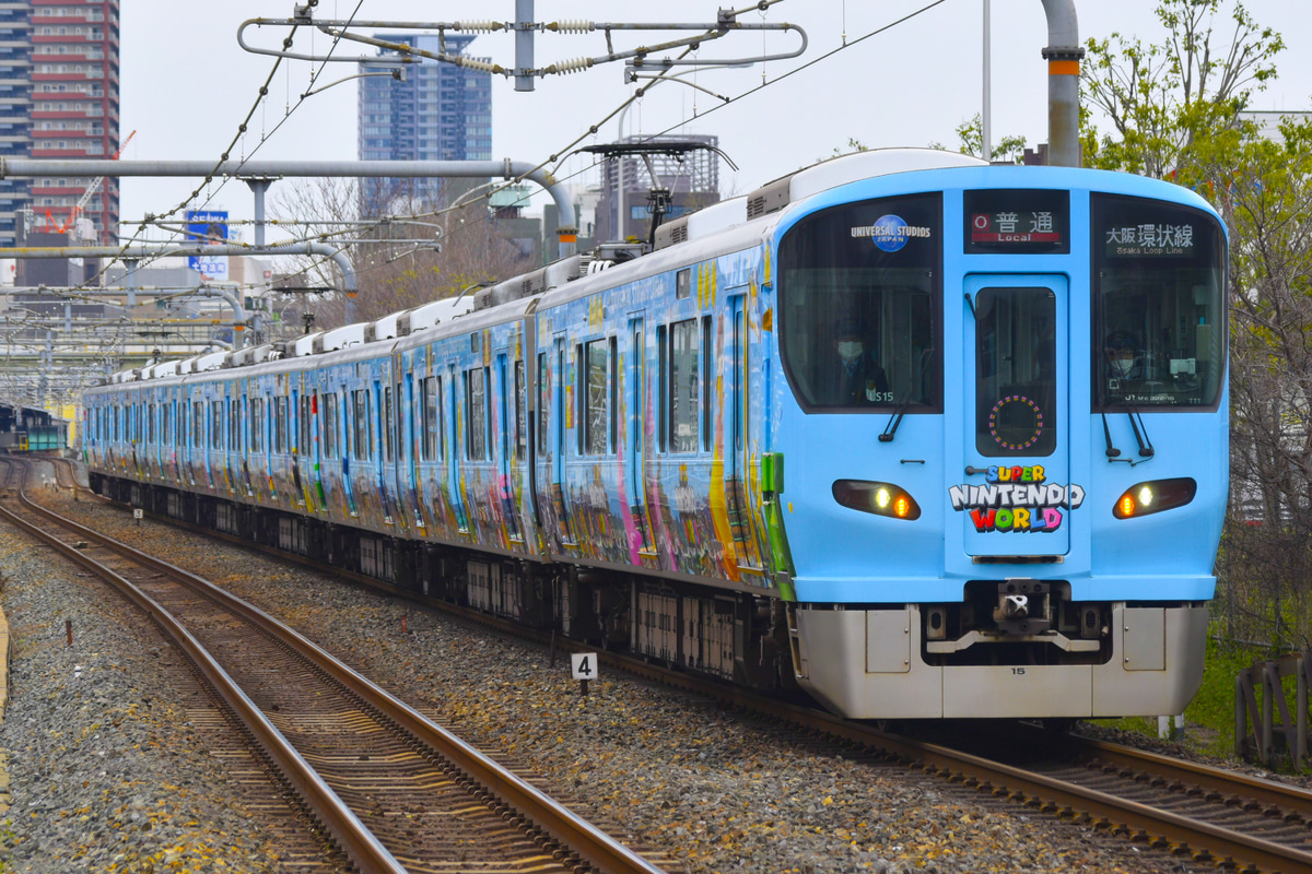 JR西日本 吹田総合車両所森ノ宮支所 323系 LS15編成