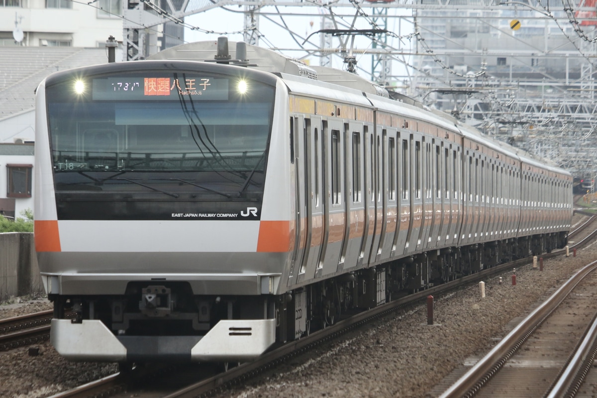 JR東日本 豊田車両センター本区 E233系 トタT18編成