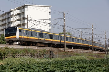 JR東日本E233系N1編成を矢川～西国立間で撮影した画像