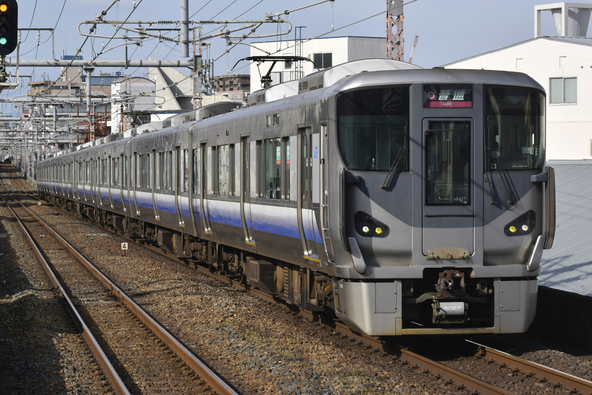 JR西日本 吹田総合車両所日根野支所 225系 HF427編成