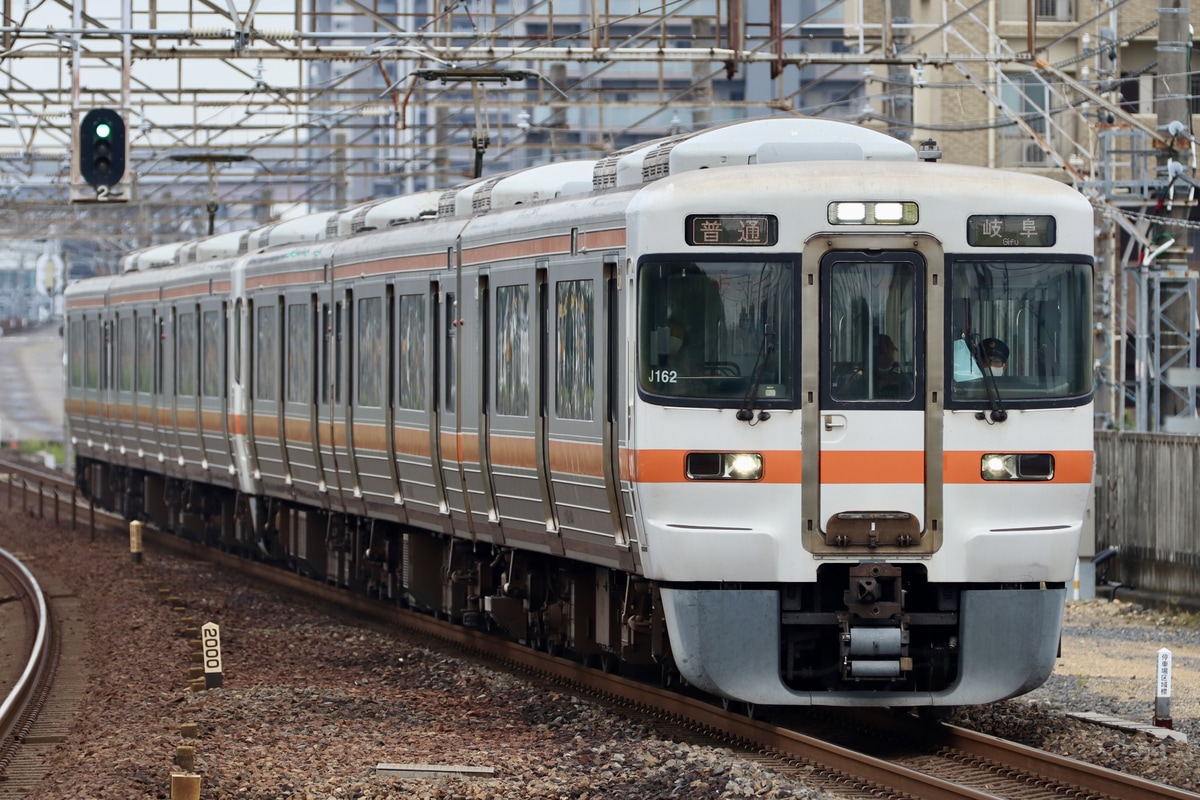JR東海 大垣車両区 313系 J162編成