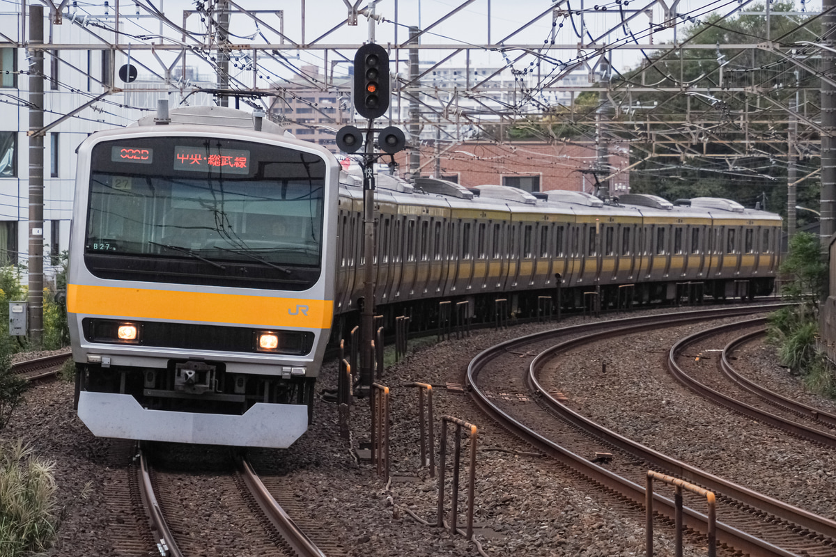 JR東日本 三鷹車両センター E231系0番台 B27編成