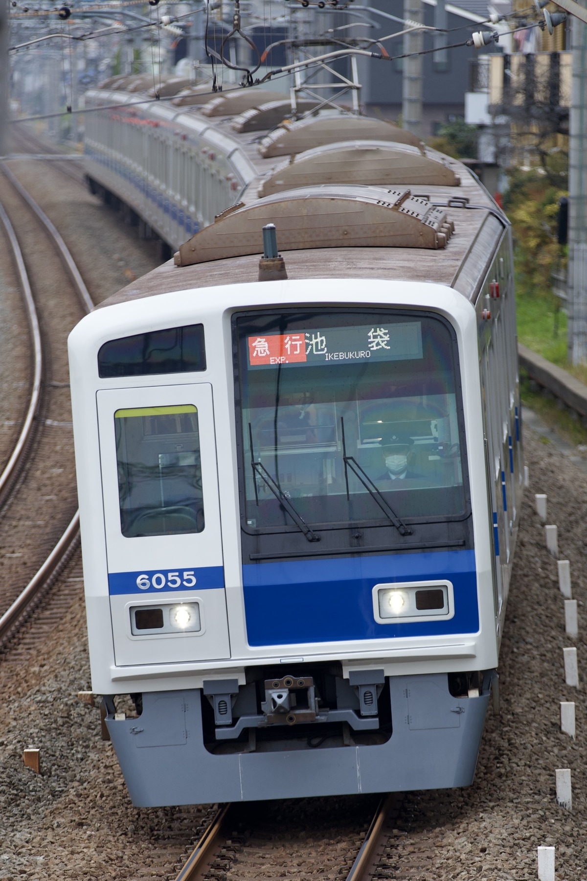 西武鉄道 小手指車両管理所 6000系 6155F