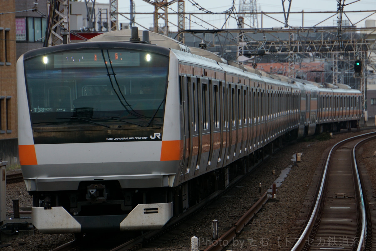 JR東日本 豊田車両センター本区 E233系 トタT33編成
