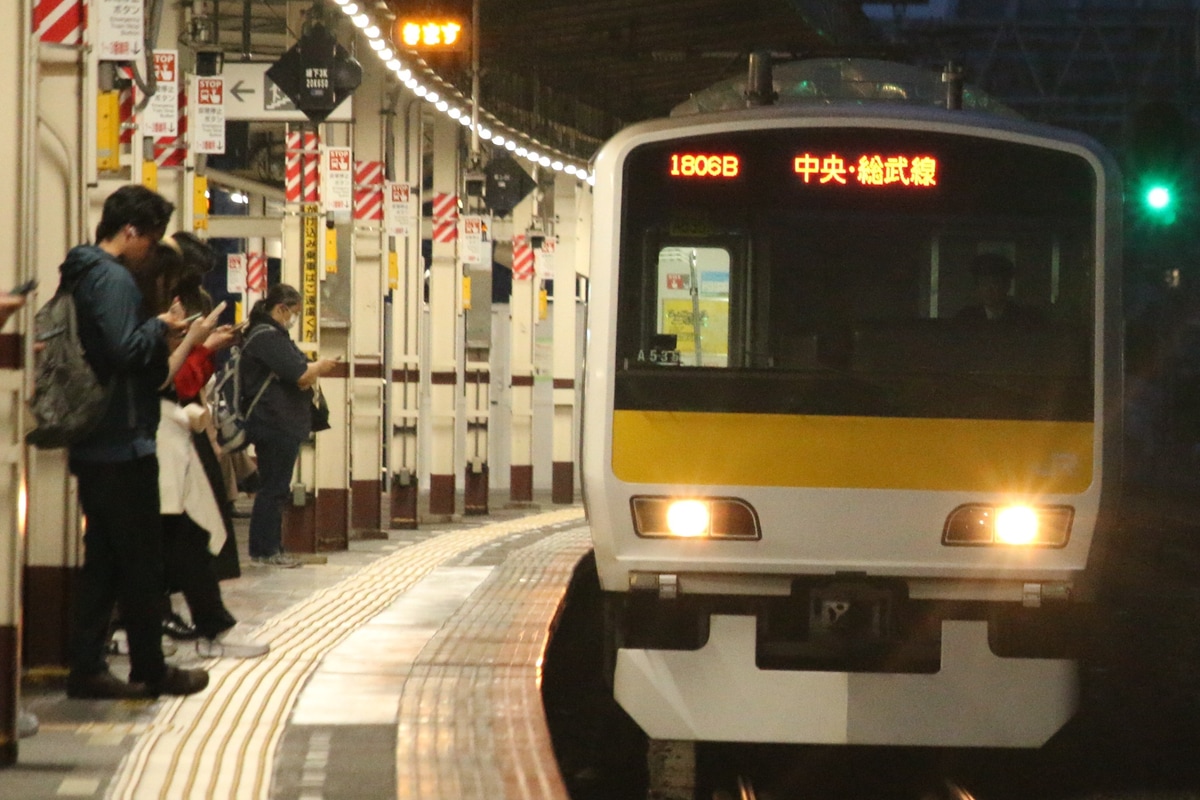 JR東日本 三鷹車両センター E231系 ミツA535編成