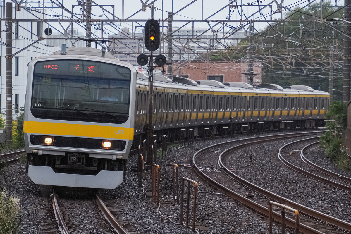 JR東日本 三鷹車両センター E231系0番台 B14編成