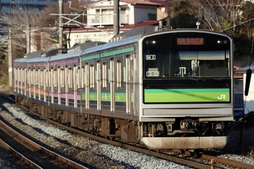 JR東日本205系M3編成を西塩釜駅で撮影した画像