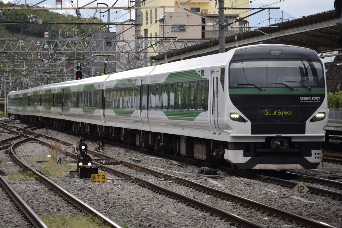 JR東日本 大宮総合車両センター東大宮センター E257系 オオOM-93編成