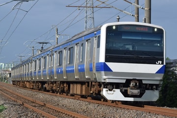 JR東日本E531系カツK474編成を水戸～勝田間で撮影した画像