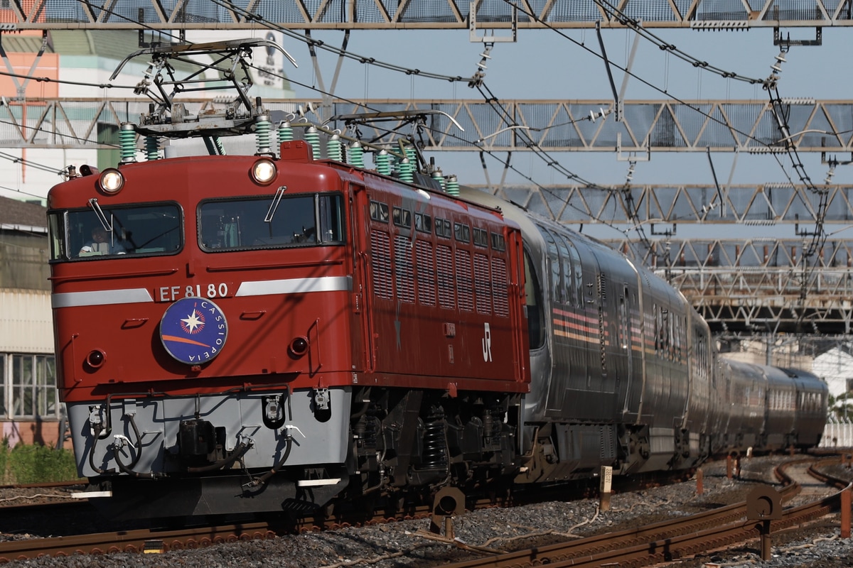 JR東日本 尾久車両センター EF81 80