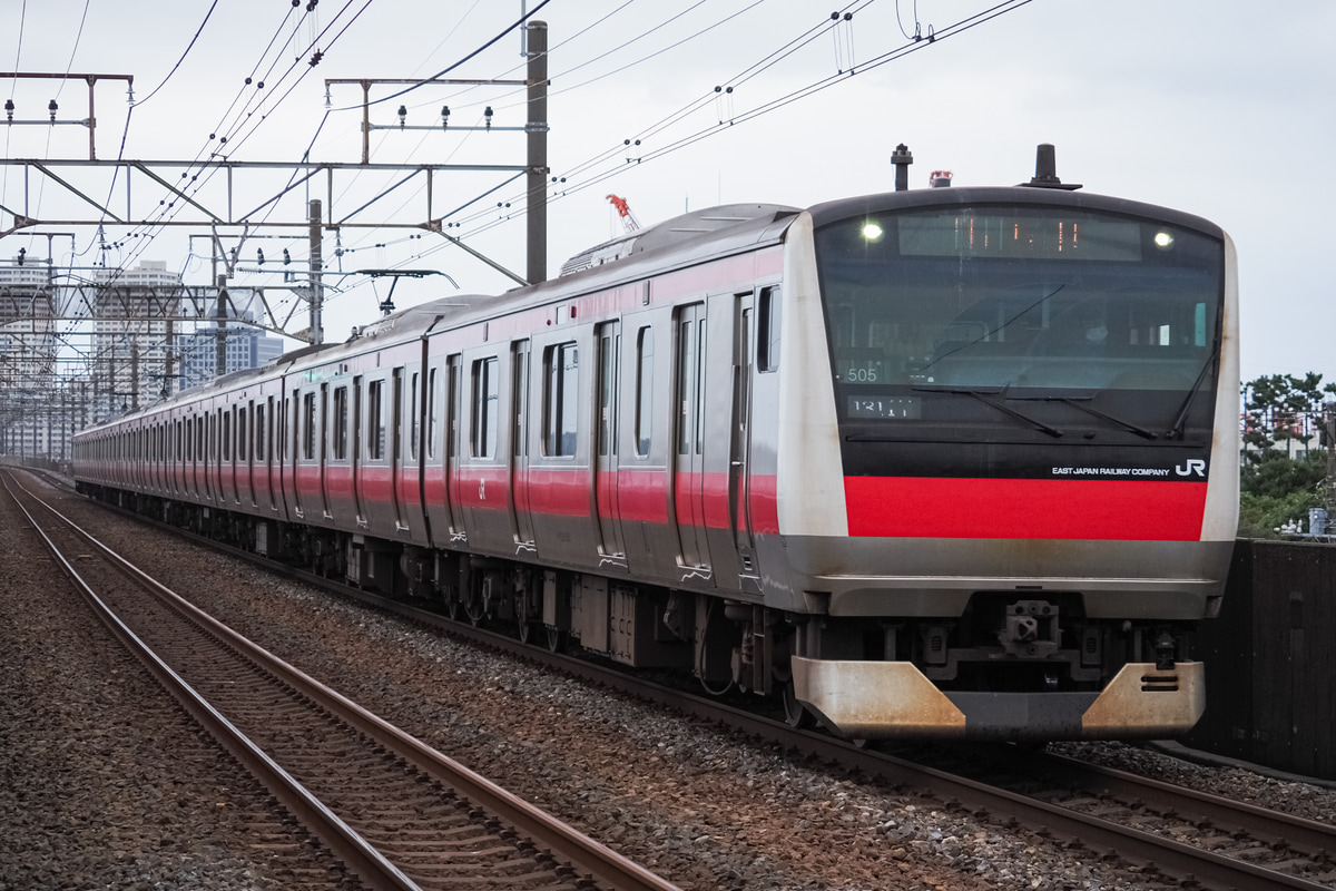 JR東日本 京葉車両センター E233系5000番台 ケヨ505編成