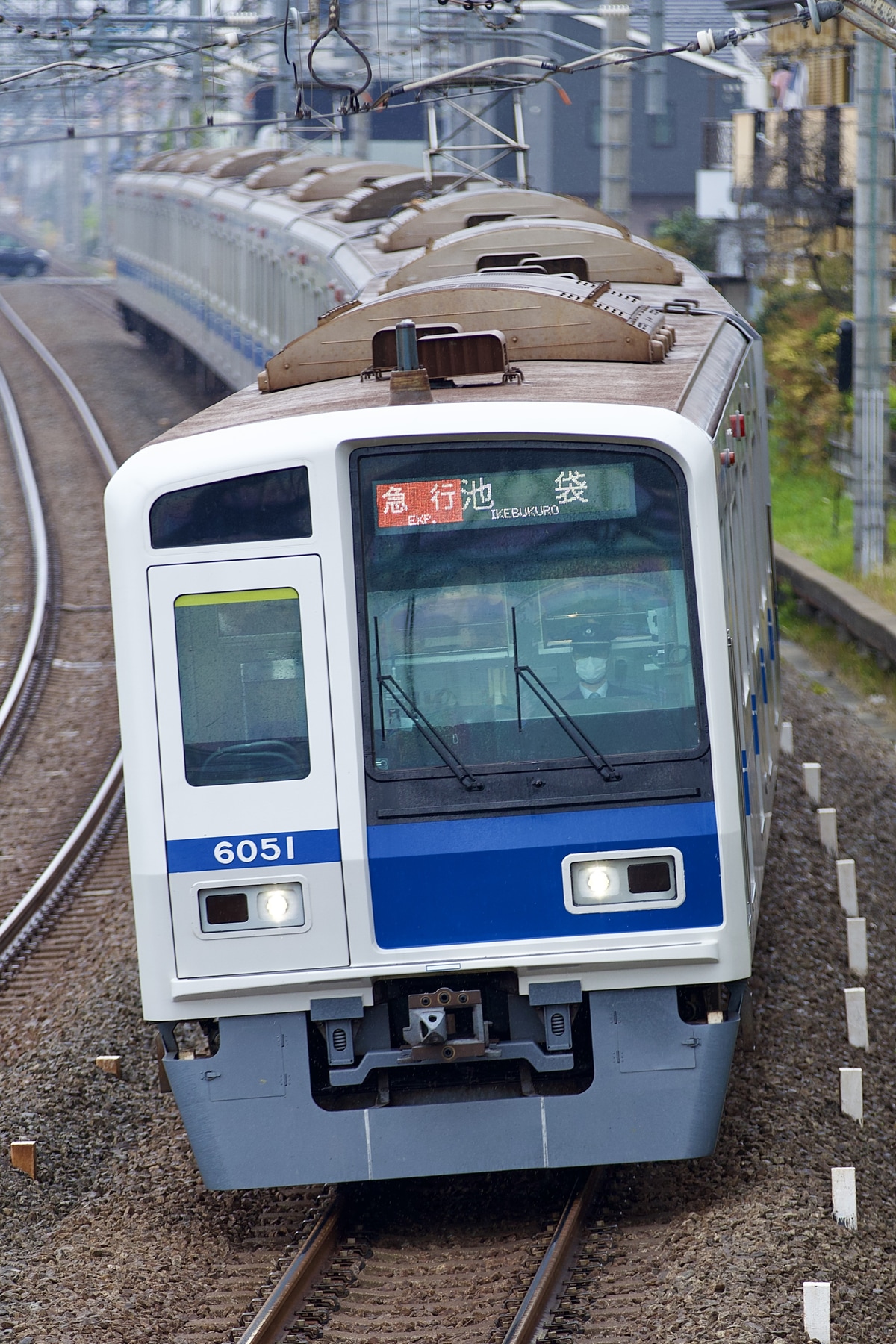 西武鉄道 小手指車両管理所 6000系 6151F
