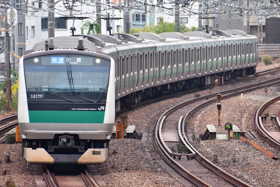 JR東E233系ハエ108編成<br class="br-sp" />(川108編成)(カワ108編成)の写真