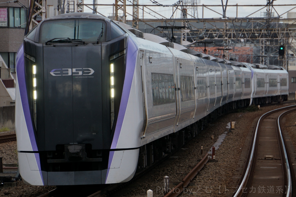 JR東日本 松本車両センター E353系 モトS115編成