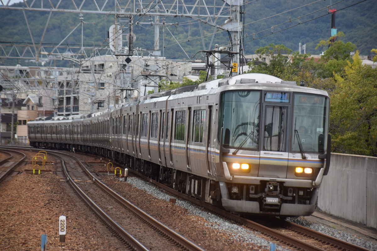 JR西日本 網干総合車両所 223系 V18編成