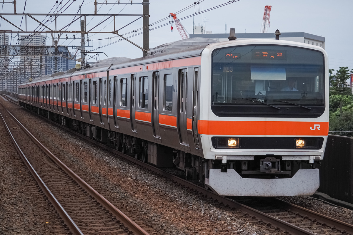JR東日本 京葉車両センター 209系500番台 M83編成